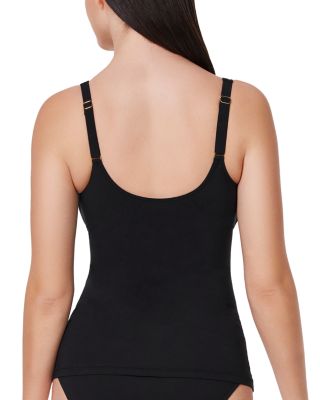 Beyond Time D Cup V Neck Tankini &amp; Tutti Frutti Classic Seamless Tankini Bottom