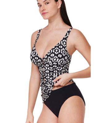 Mantra D Cup Tankini Top &amp; Tutti Frutti Classic Seamless Tankini Bottom