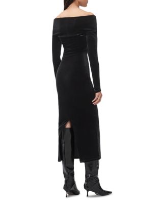 Delta Velvet Midi Dress
