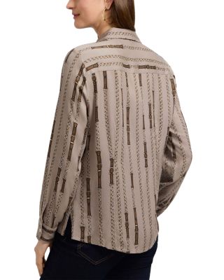 Luna Chain Print Shirt