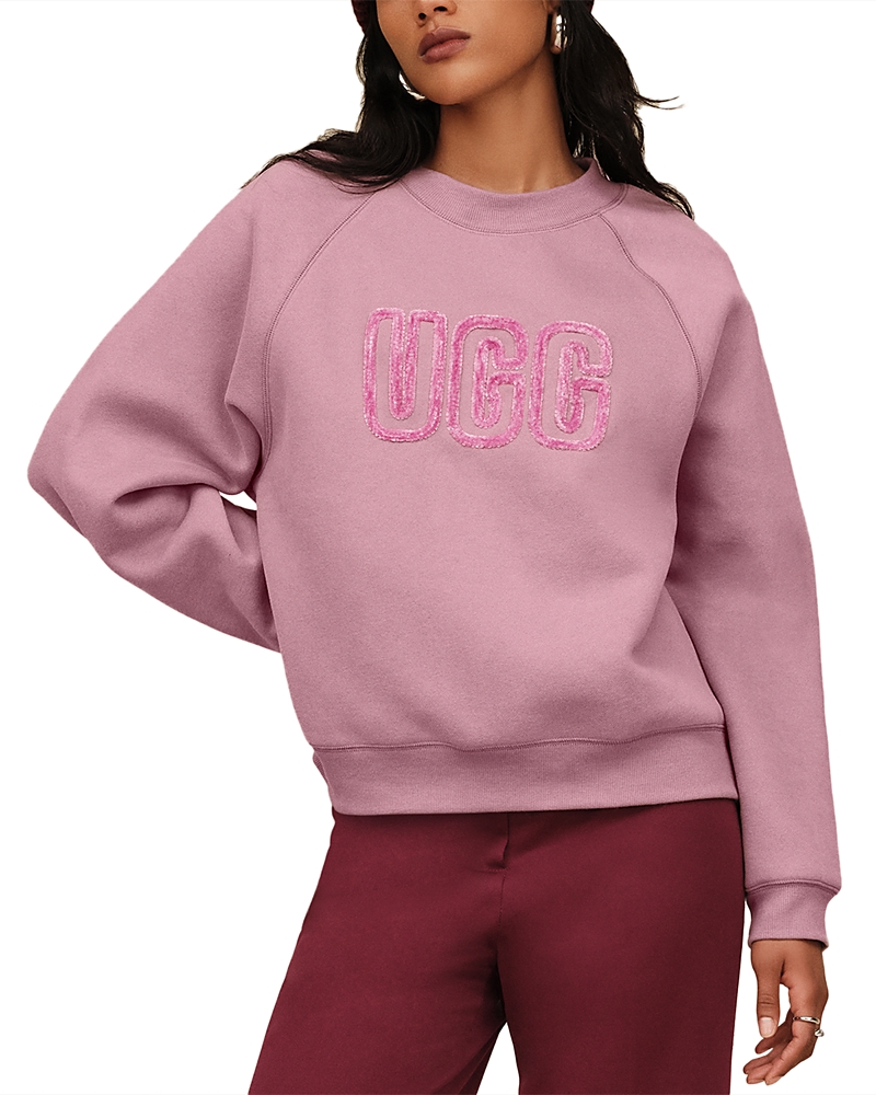 Ugg Logo Sweatshirt In Pink