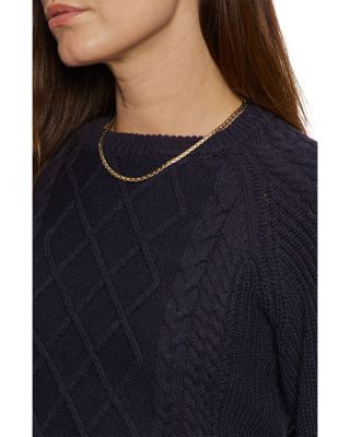 Nomad Cable Popover Sweater