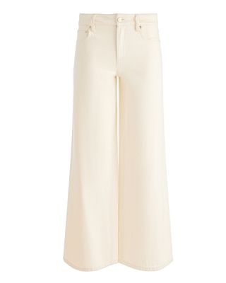  Amazing Low Rise Cropped Wide Leg Jeans in Natural