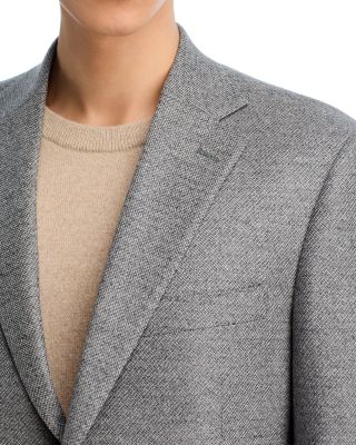 Loro Piana Fabric Melange Solid Unstructured Regular Fit Sport Coat - Exclusive