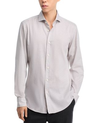 Hank Slim Fit Button-Front Shirt