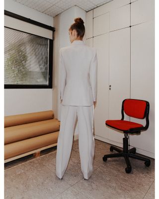 Smoking Ivory Sable Trousers