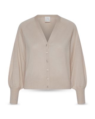 Pavia Cream Cardigan Sweater