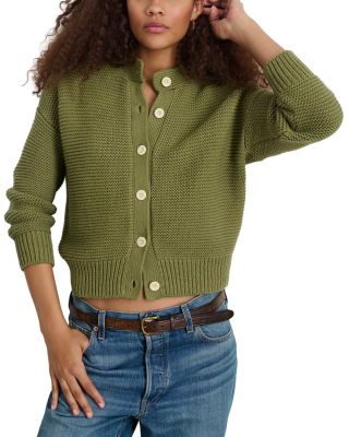 Nico Crewneck Cotton Cardigan