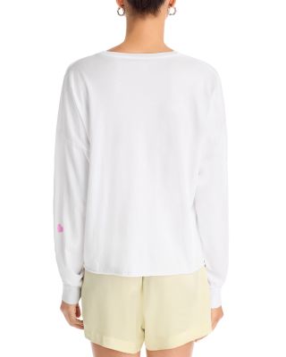 Emma Drop Shoulder Crop Tee - Exclusive