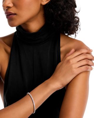 18K White Gold Diamond Marquesa Bracelet