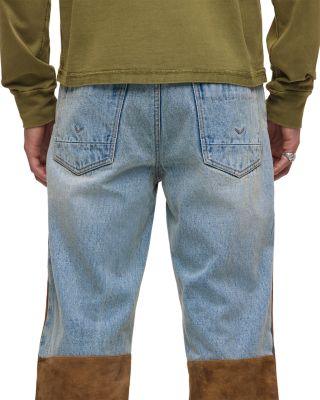 Denim Suede Work Pants 