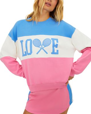 Devyn Oversized Color Blocked Sweatshirt