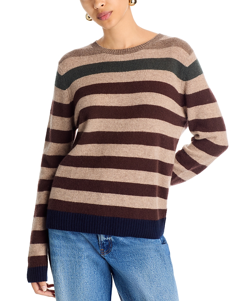 Jumper 1234 Cashmere Crewneck Sweater In Multi