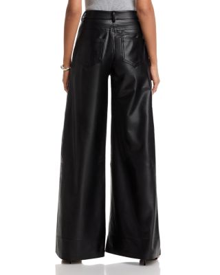 Elephant Faux Leather Pants 