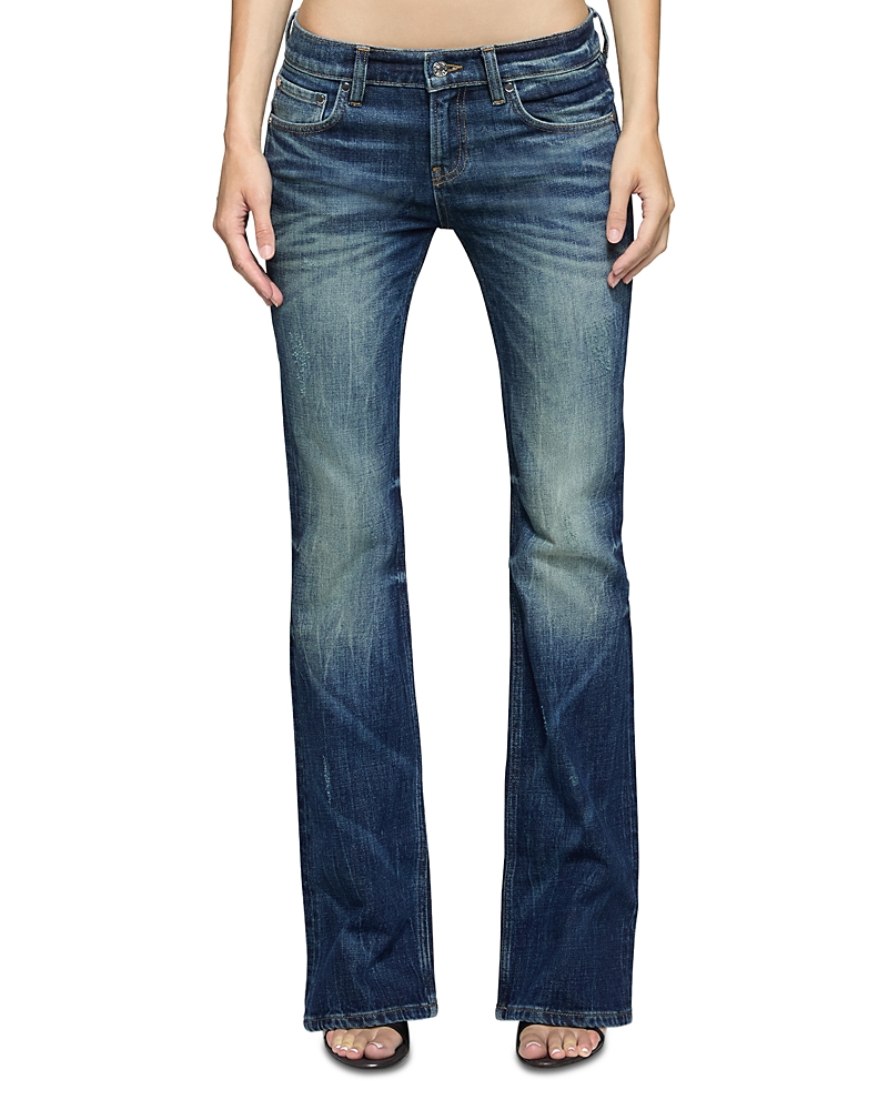 Eb Denim Maria Mid Rise Bootcut Jeans In Suntory In Blue