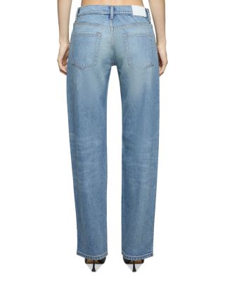Low Rise Baggy Jeans in Luna