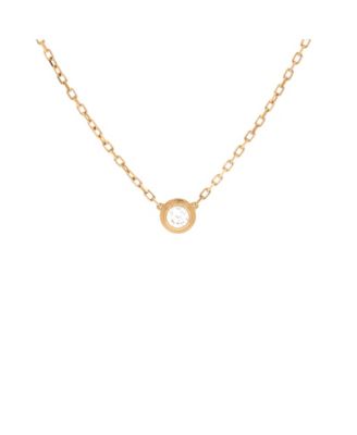 Pre-Owned Cartier - Large Cartier D'Amour Pendant Necklace 18K Gold with Diamond