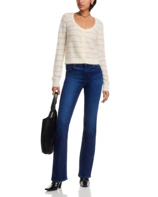 High Rise Manhattan Bootcut Jeans in Glastonbury