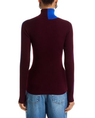 Iffort Bicolour Turtleneck Pullover Sweater