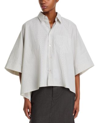 Striped Poplin Shirt