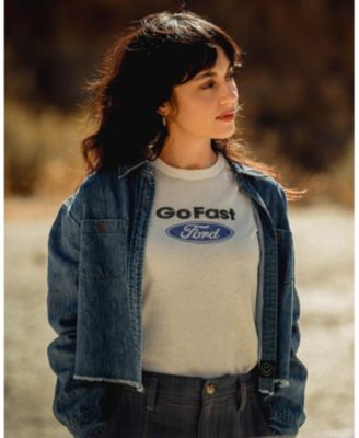  Women's Hemp Denim Crop Shirt