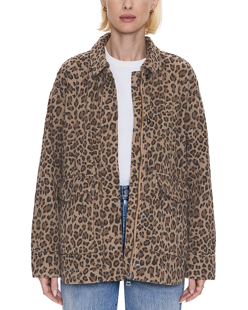 Pistola Cecile Quilted Jacket In Animal Print