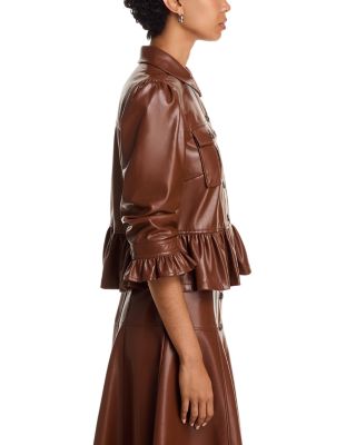 Lite Faux Leather Delanie Jacket
