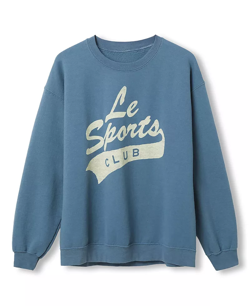 Junk Food Clothing Le Sports Club Flea Market Fleece Sweater