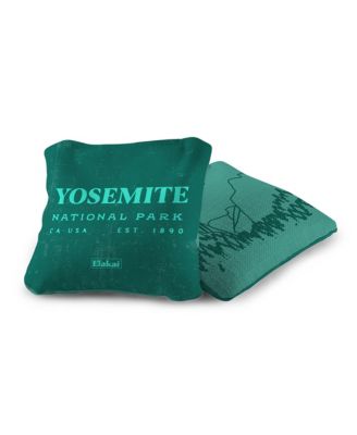 6x6 Yosemite National Park Durasuede + Turbo Polyglide Pilot Versacraft Cornhole Bags