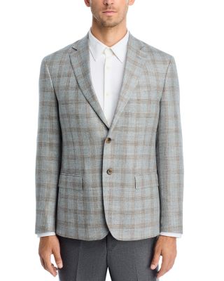 Plaid Regular Fit Sport Coat - Exclusive