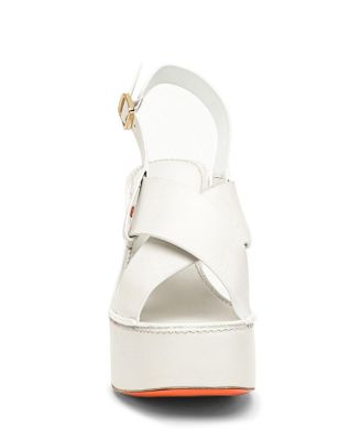 Women's Leather High-heel Sandal