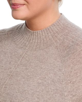 100% Cashmere Mock Neck Sweater - Exclusive