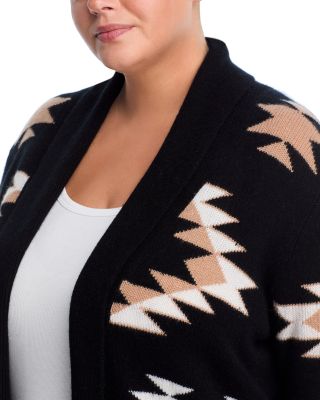 100% Cashmere Aztec Cardigan - Exclusive