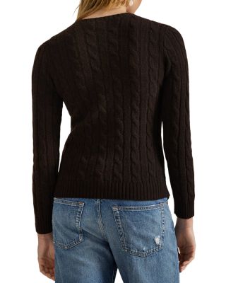 Cable Knit Cashmere Sweater