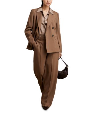 Petite Solene Wide Leg Trousers  