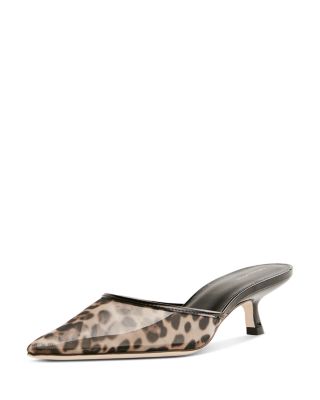 Women's Wilda Kitten Mule Pumps