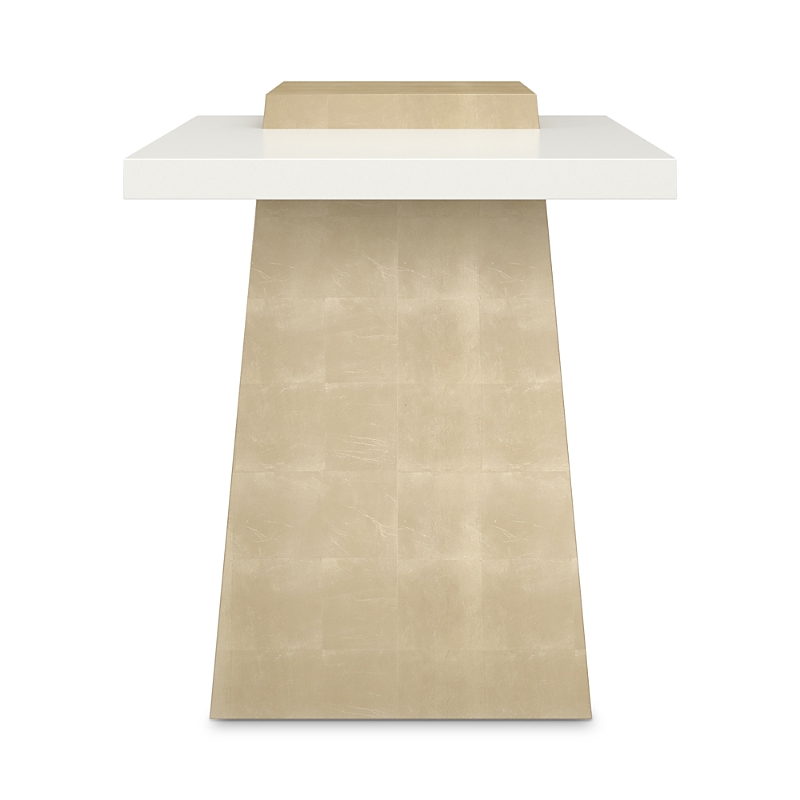 Caracole Plank Side Table In Neutral