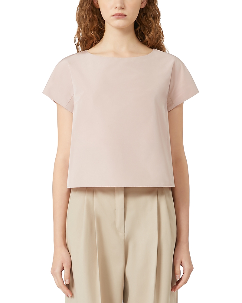 Weekend Max Mara Gilbert Body-top Light Pink In Gray