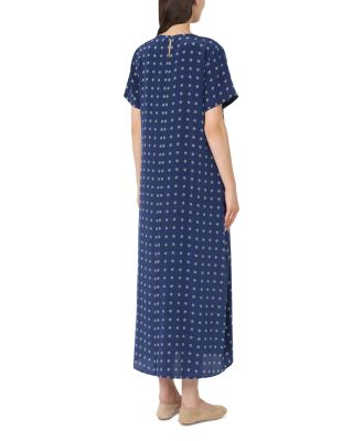 Revere Navy Silk Dress