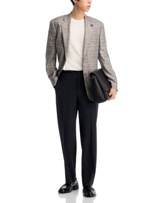 Plaid Classic Fit Sport Coat