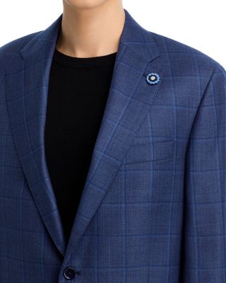 New York Windowpane Classic Fit Sport Coat