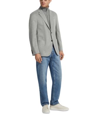 Oasi Cashmere Jacket with Removable Knit Bib