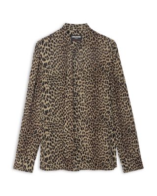 Tulba Soft Leopard Blouse
