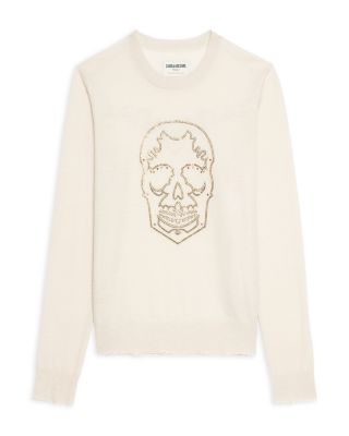 Miss CP West Embellished Cashmere Sweater 