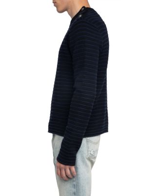 Spike LC Stripes Wool Blend Sweater