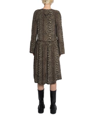 Rinas Soft Leopard Print Dress