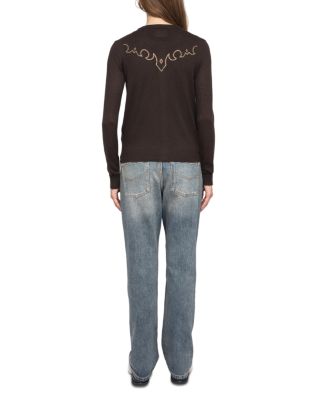 Missya CP West Embellished Cashmere Cardigan
