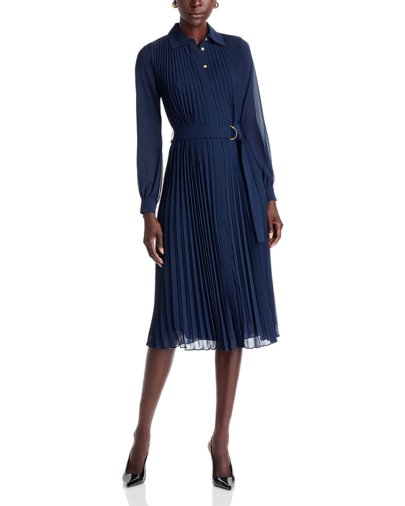 Michael Kors Michael Michael Kors Pleated Shirt Dress