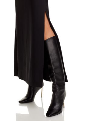 Side Slit Maxi Skirt