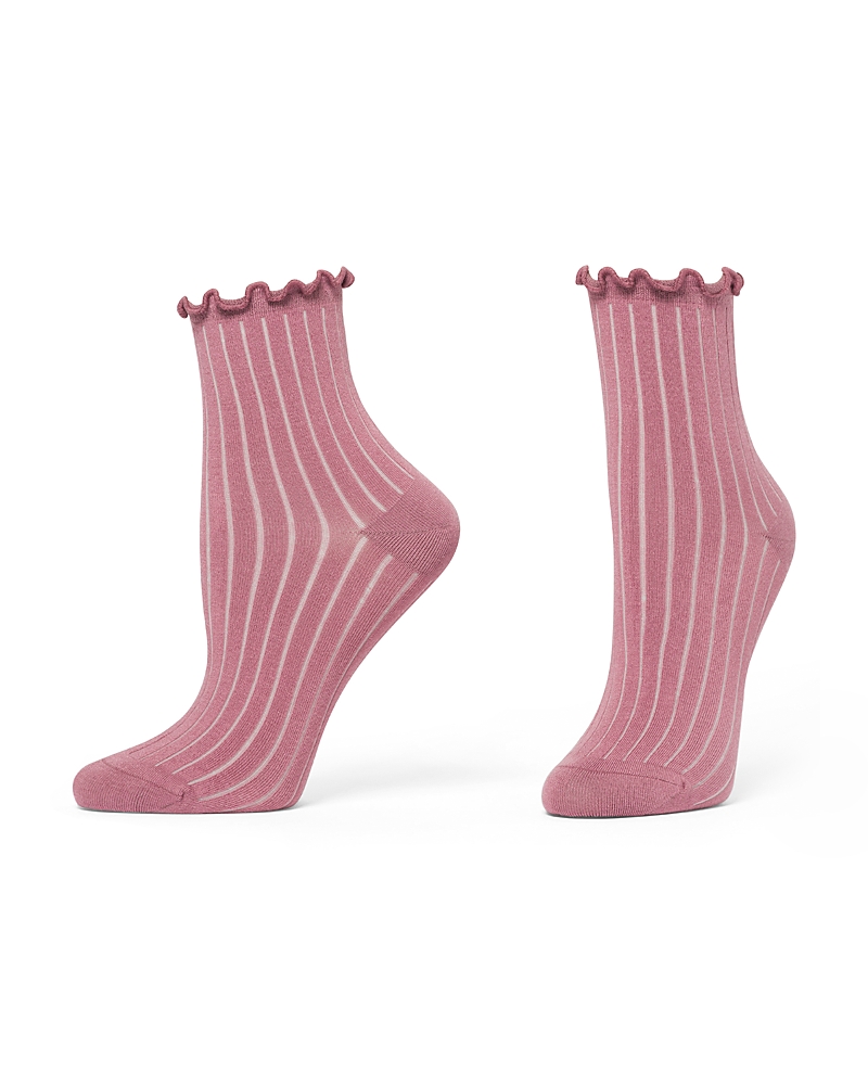 Hue Sheer Rib Anklet Socks
